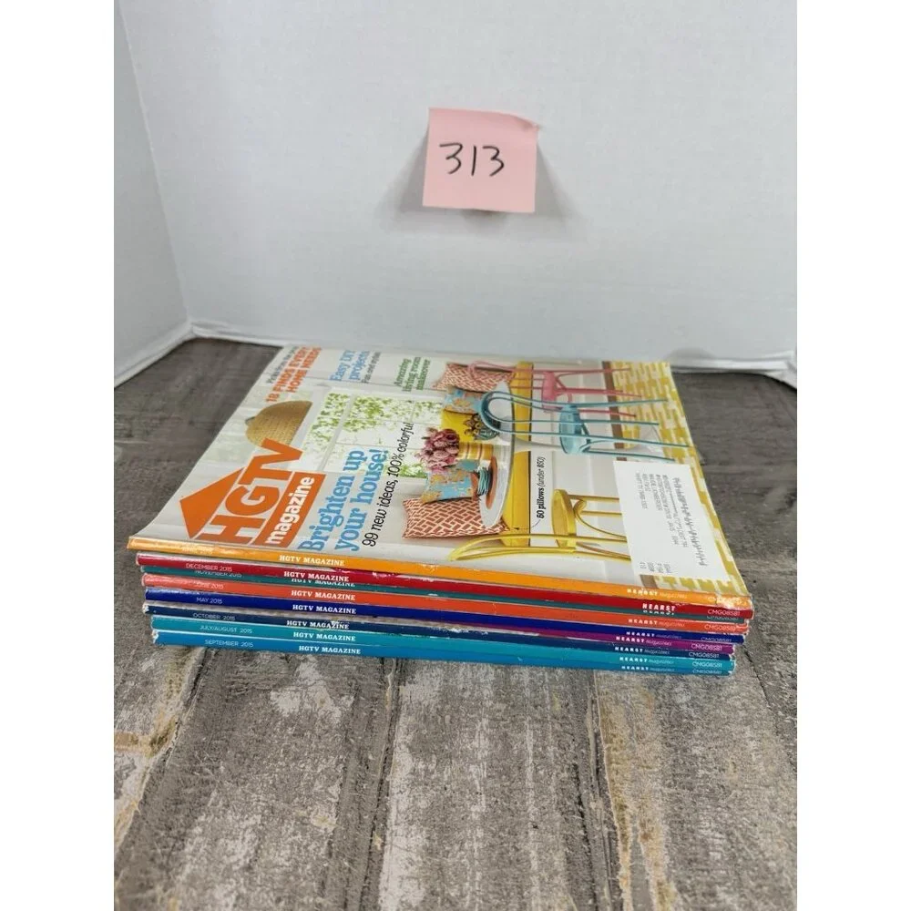 HGTV Magazine 9 Issues  Bundle 2025 #313 - Picture 10 of 11